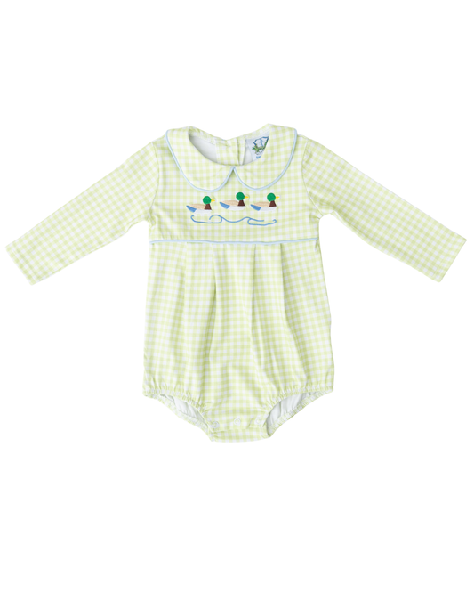 Mallard Embroidered Boys Bubble