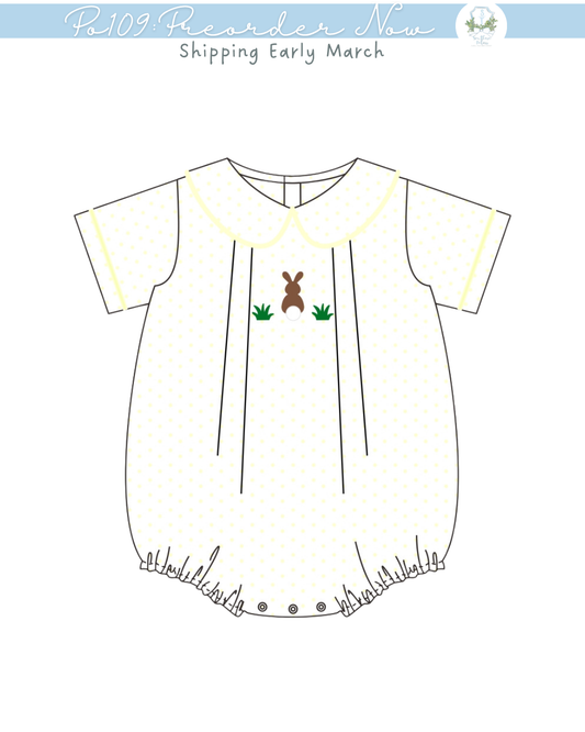 PO109: Cottontails Boy Bubble