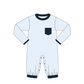 PO108: Simple Knit Boys Romper