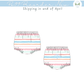 PO99: Stripe Swim Diaper Cover