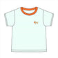 PO113: Boys Fall Mint Stripe Polo T-Shirt