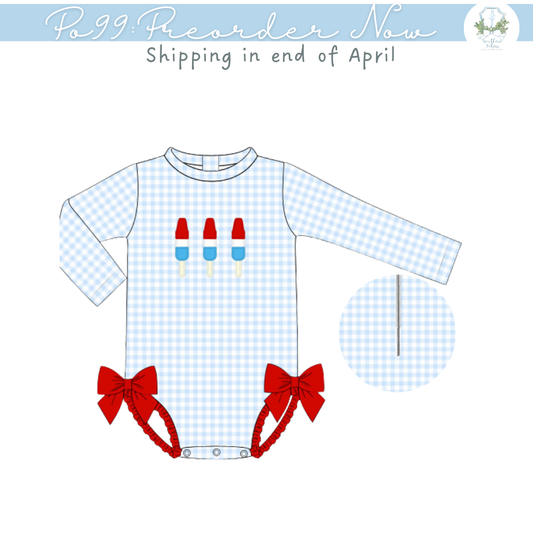 PO99: Bomb Pop Longsleeve 1pc Swimsuit