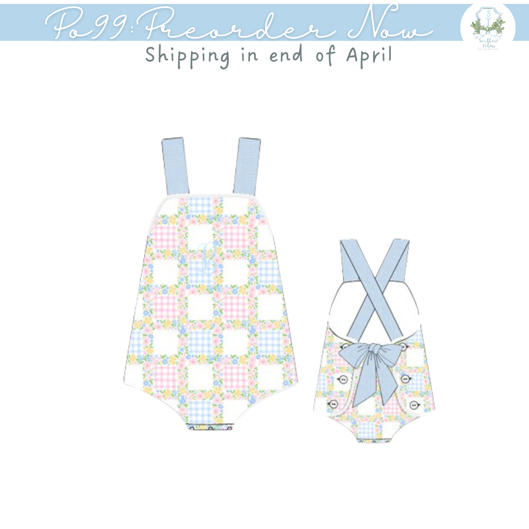 PO99: Ali Girl Sunsuit