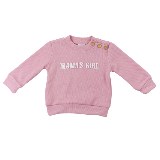 French Knot Pink Sweater