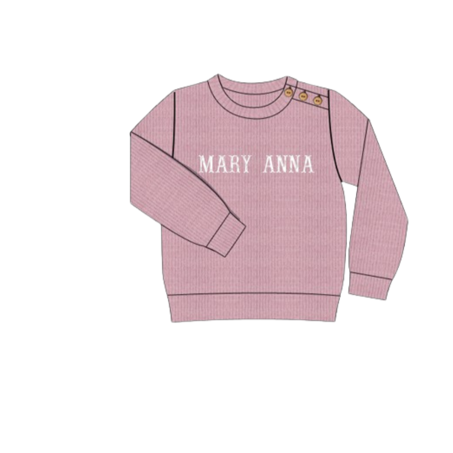 Original Name Sweater Pink