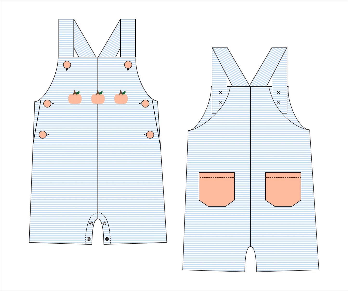 PO113: Loops Stitch Pumpkins Jon Jon