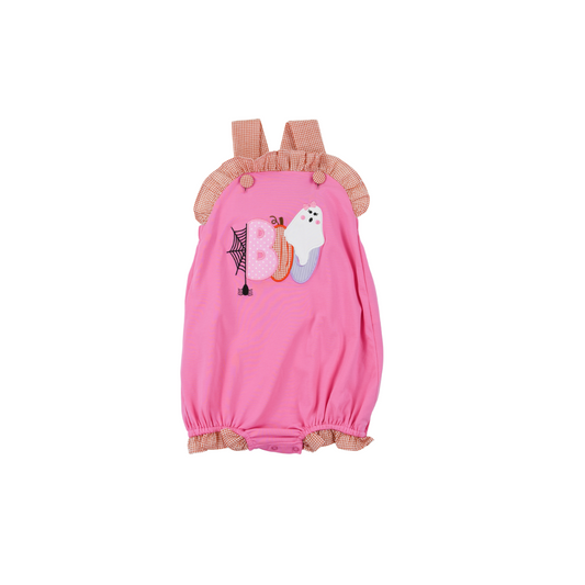 BOO Applique Girl Bubble