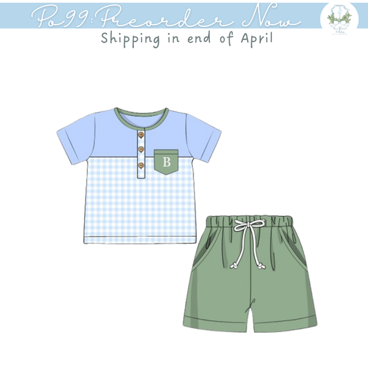 PO99: Grand Millenial Short Set