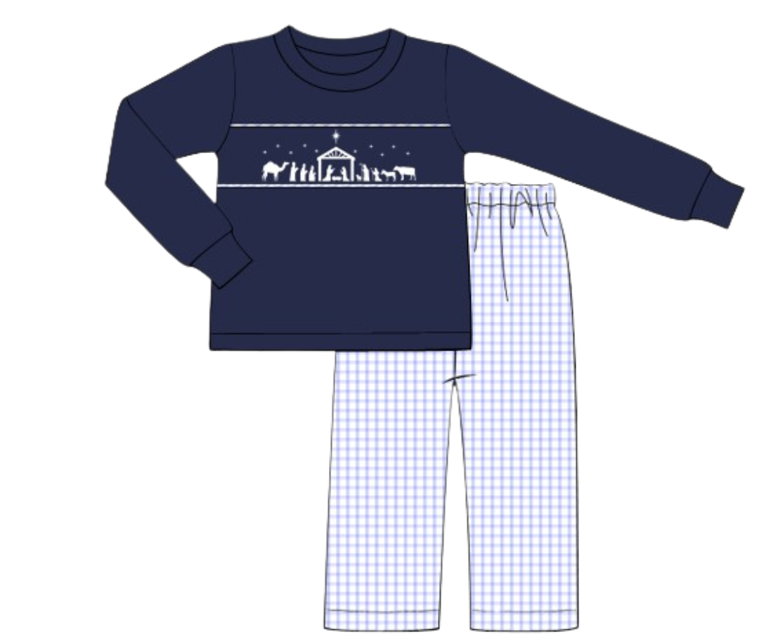 In The Manger Boys Pants Set