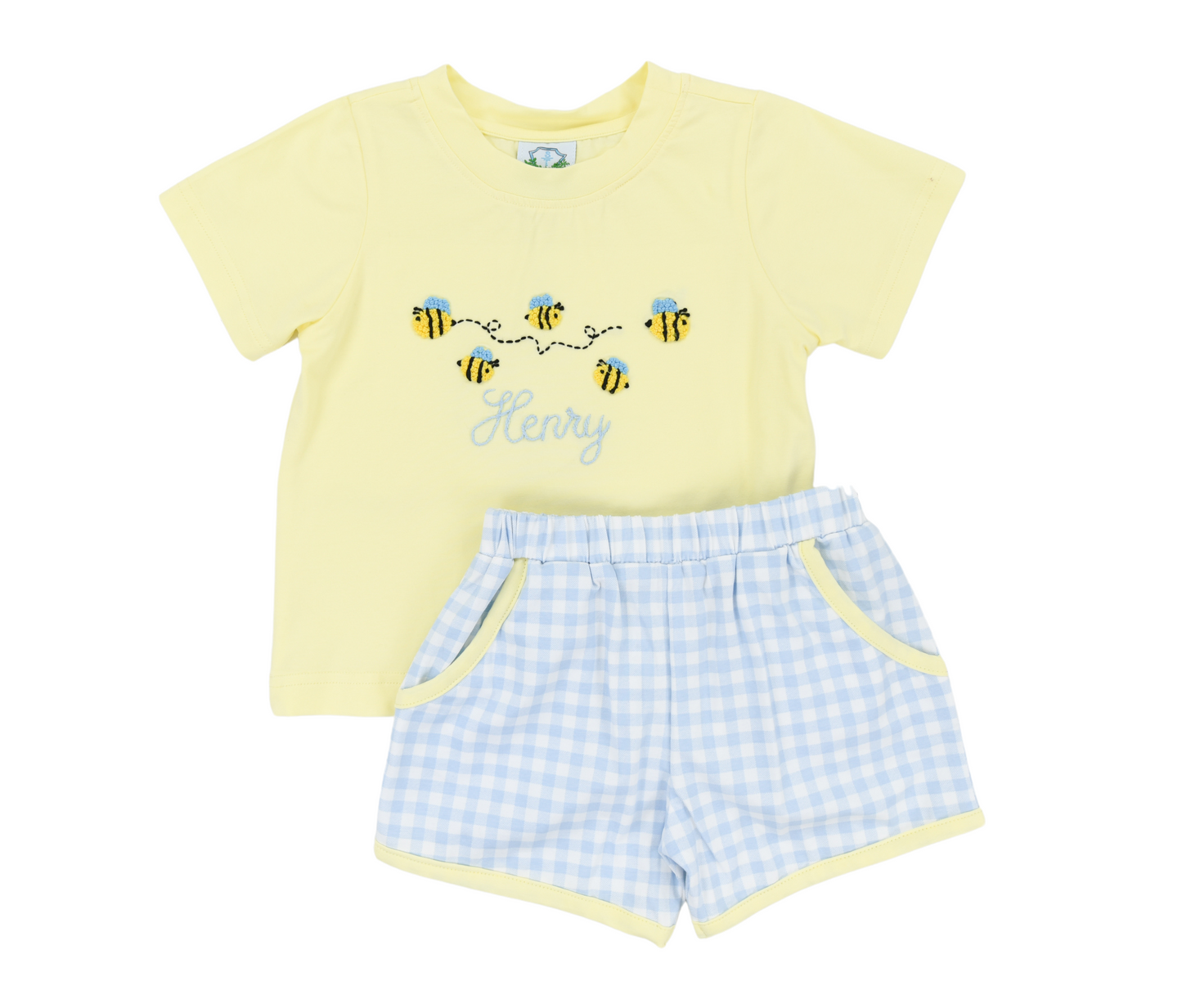 Busy Bees Boys Short Set