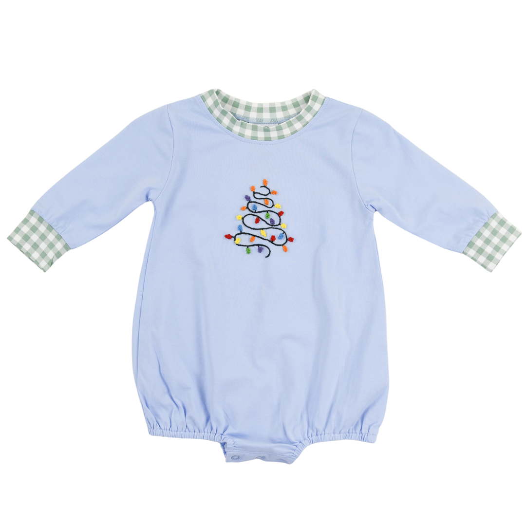 French Knot Lights Boy Bubble