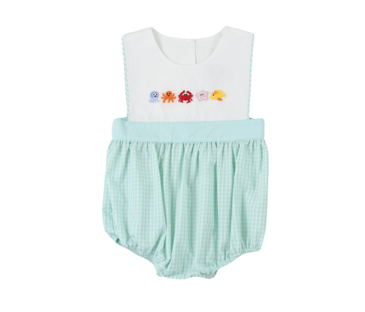Under the Sea French Knot Boys Bubble