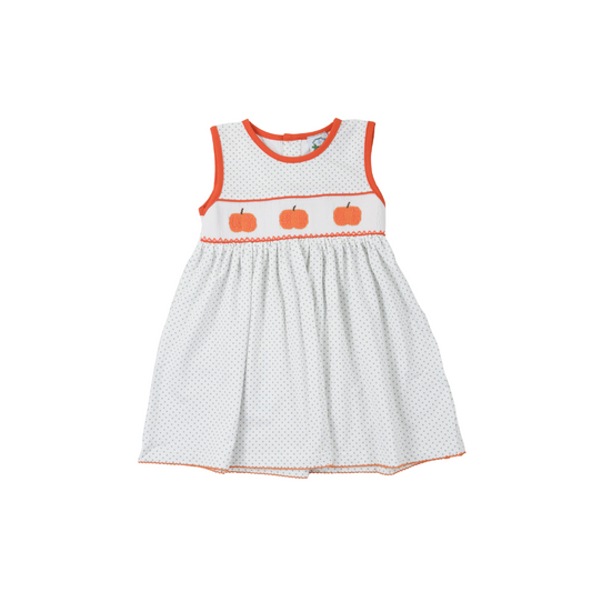 Smocked Pumpkin Dress