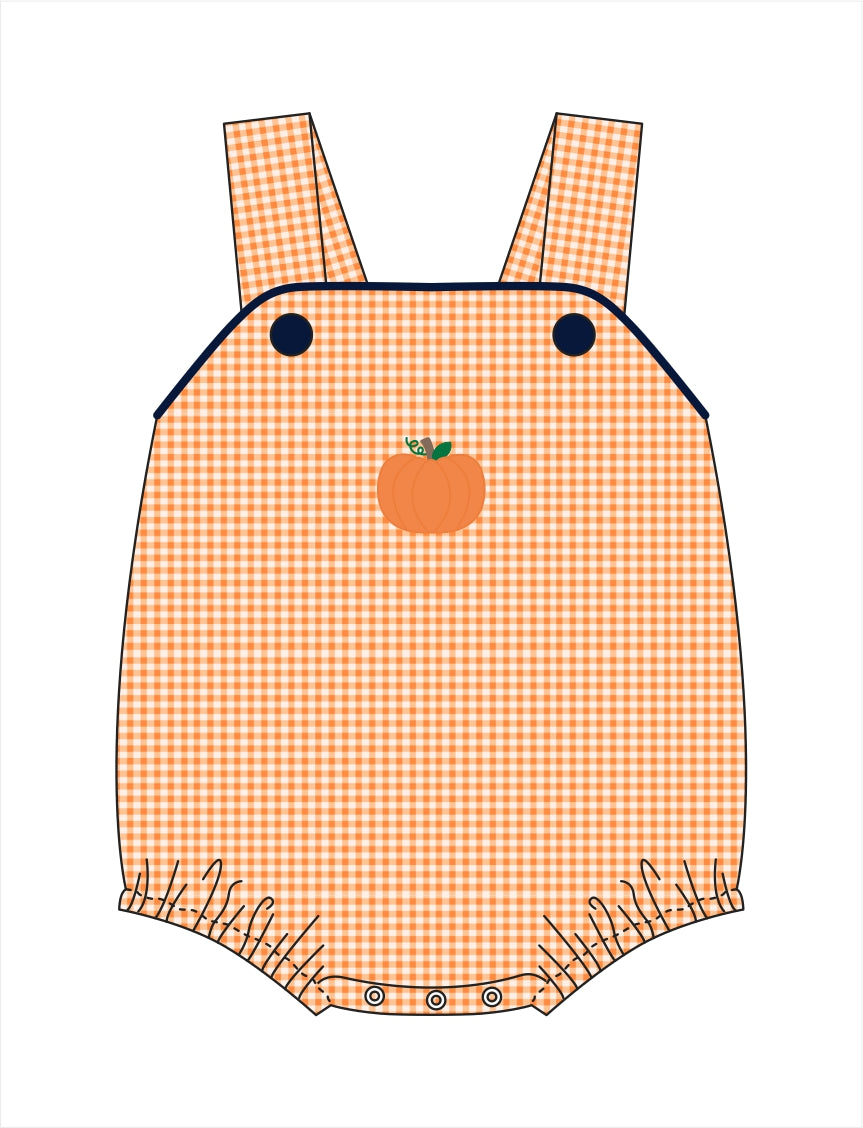 PO114: Autumn Applique Boy Bubble