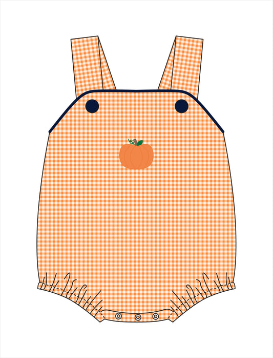 PO114: Autumn Applique Boy Bubble