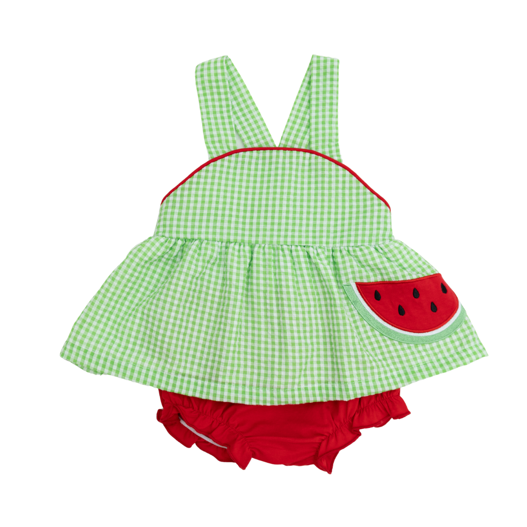Watermelon Bloomer Set