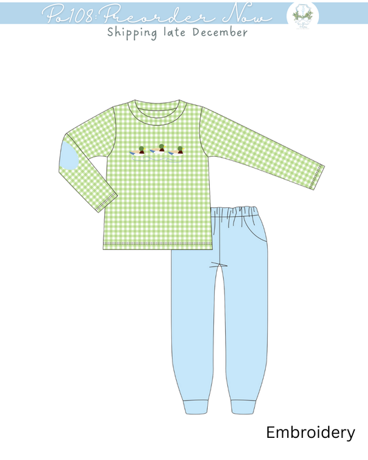 PO108: Mallard Boys Jogger Set