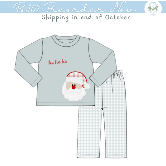 PO107: HOHOHO Boy Pant Set