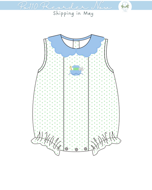 PO110: Noah's Ark Girl Bubble