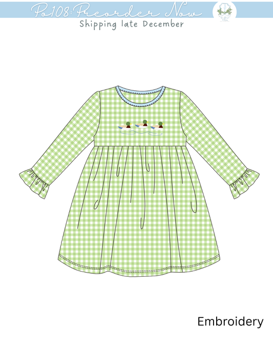 PO108: Mallard Girls Dress