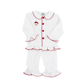 White Saint Nick Girl Lounge Set