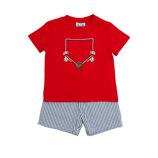 Homerun Boy Short Set