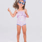 Sparkle Shimmer Single Ruffle One Piece