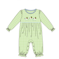 PO108: Mallard Embroidered Girls Romper
