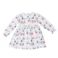Christmas Village Toile Collins Classic Dress