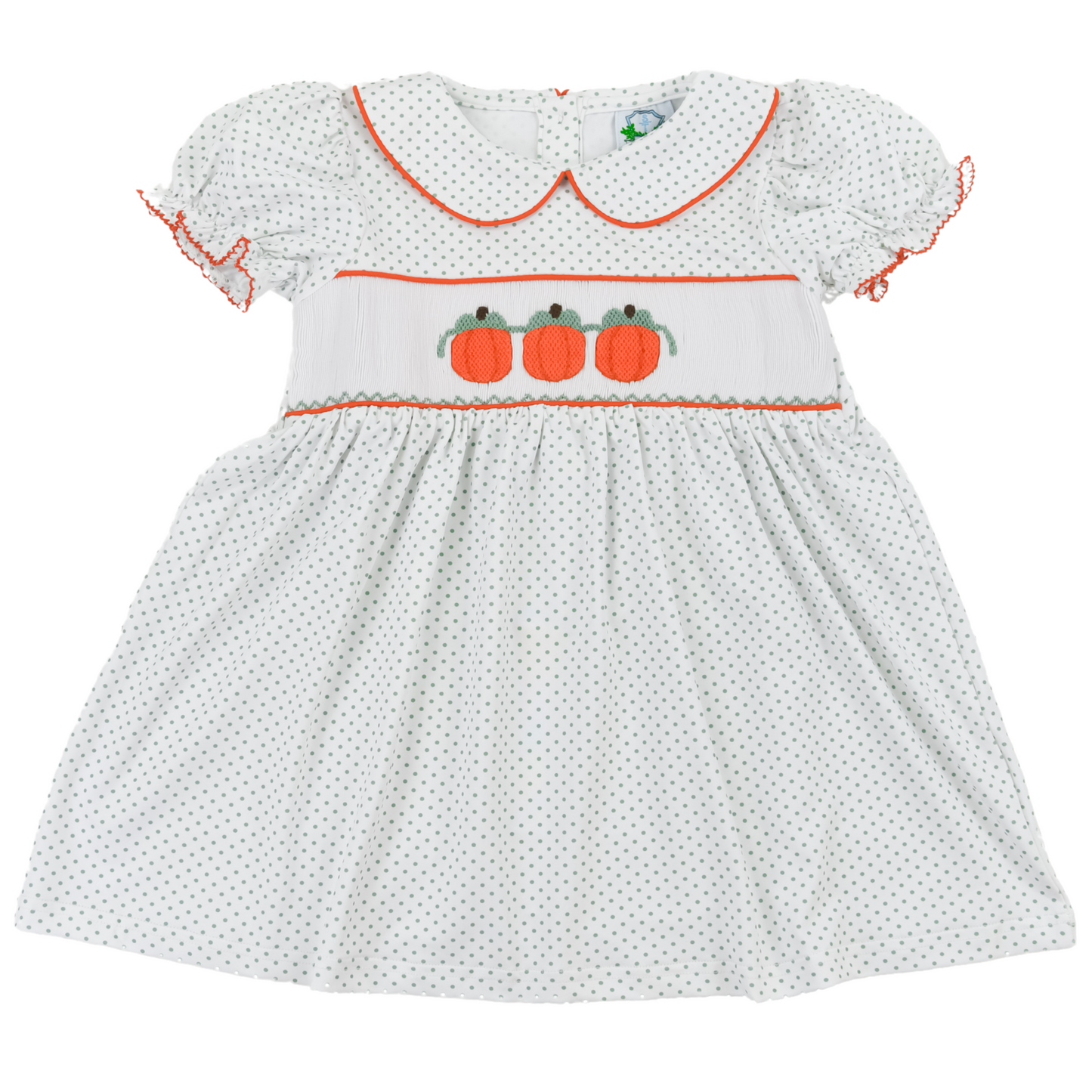 Smocked Pumpkin Dress