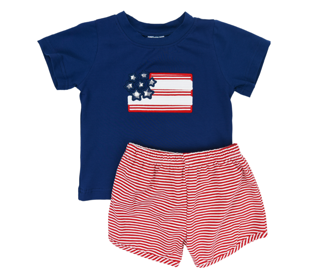 All American Boys Short Set