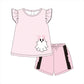 PO113: Ghost Gingham Girls Short Set