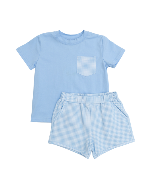 Hydrangea Boys Short Set