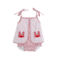 Swiss Dot Crab Girl Bubble