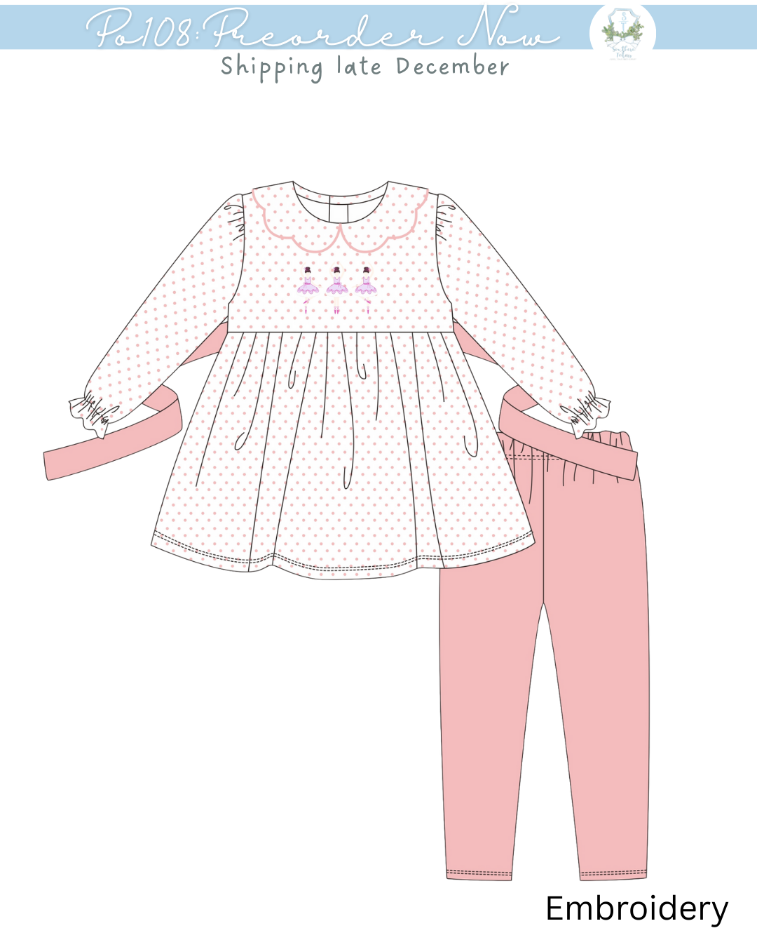 PO108: Tiny Dancer Legging Set