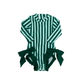 Green & Mint Stripe Girls One Piece Swimsuit