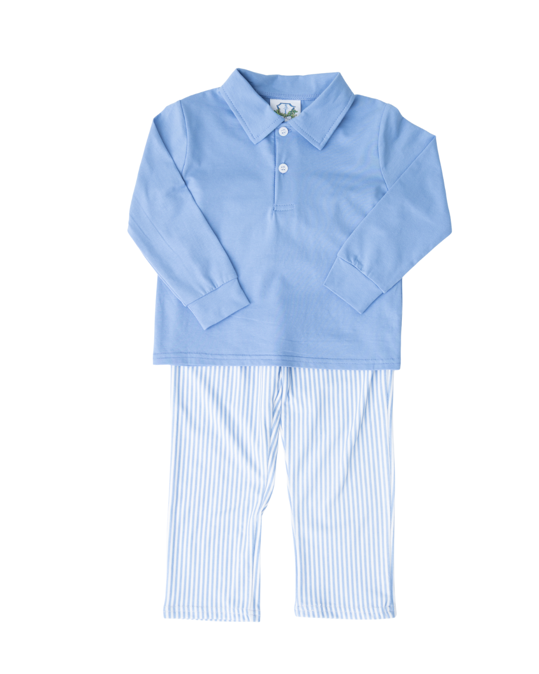 Bows and Blues Boys Pant Set