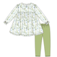 PO108: Greenwich Garden Girls Legging Set