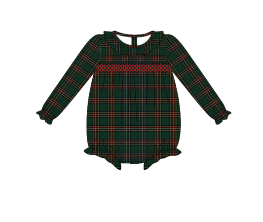 Holly Tartan Girls Bubble