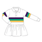 PO108: Mardi Gras Rugby Dress