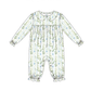 Po108: Greenwhich Garden Girls Romper