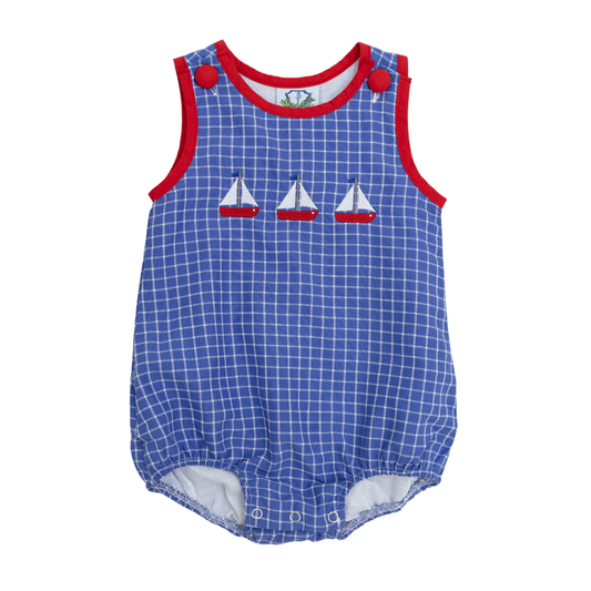 Summer Sailboats Boy Bubble