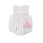 Applique Sailboat Girls Bubble