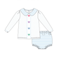 PO108: Candy Hearts Boys Diaper Set