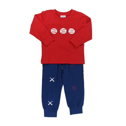 Baseball Jogger Set