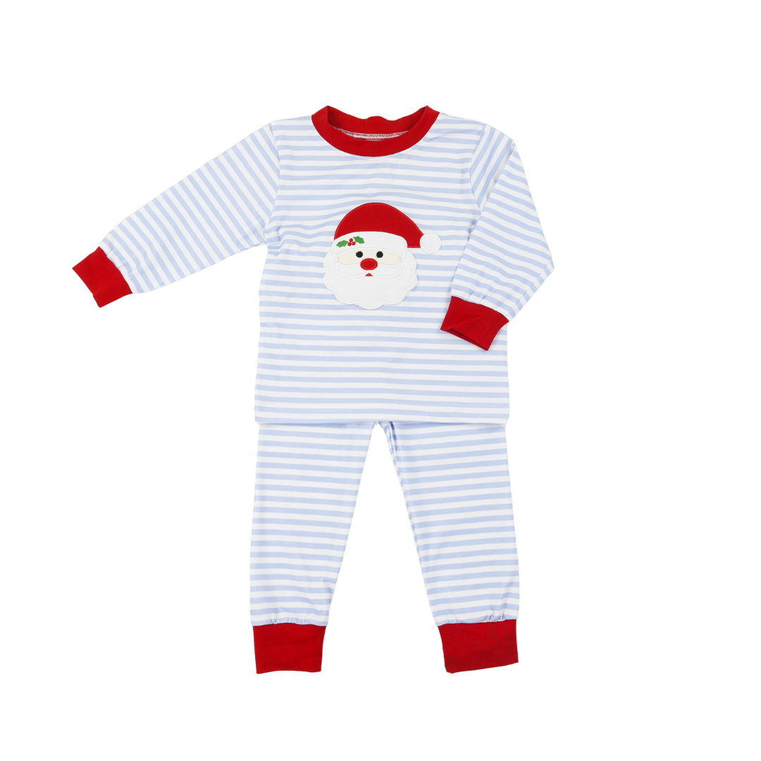Blue Stripe Santa Lounge Set