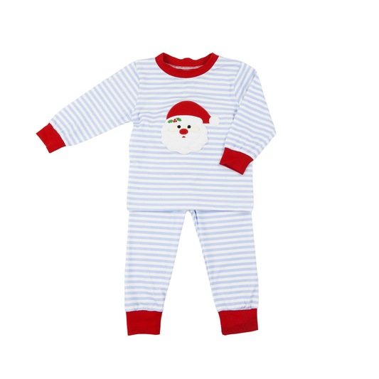 Blue Stripe Santa Lounge Set