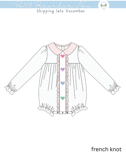 PO108: Candy Hearts Girls Bubble