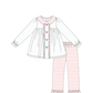 PO108: Candy Hearts Girls Pant Set