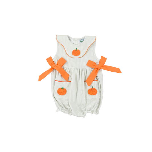 Sweet and Simple Pumpkins Girl Bubble